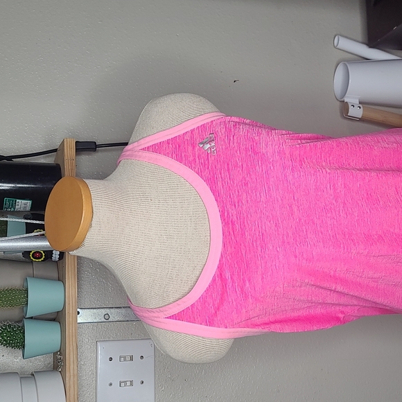 Pink Adidas Climalite Tank Top - Picture 2 of 7